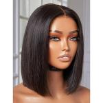 Closure bob unit hair blend